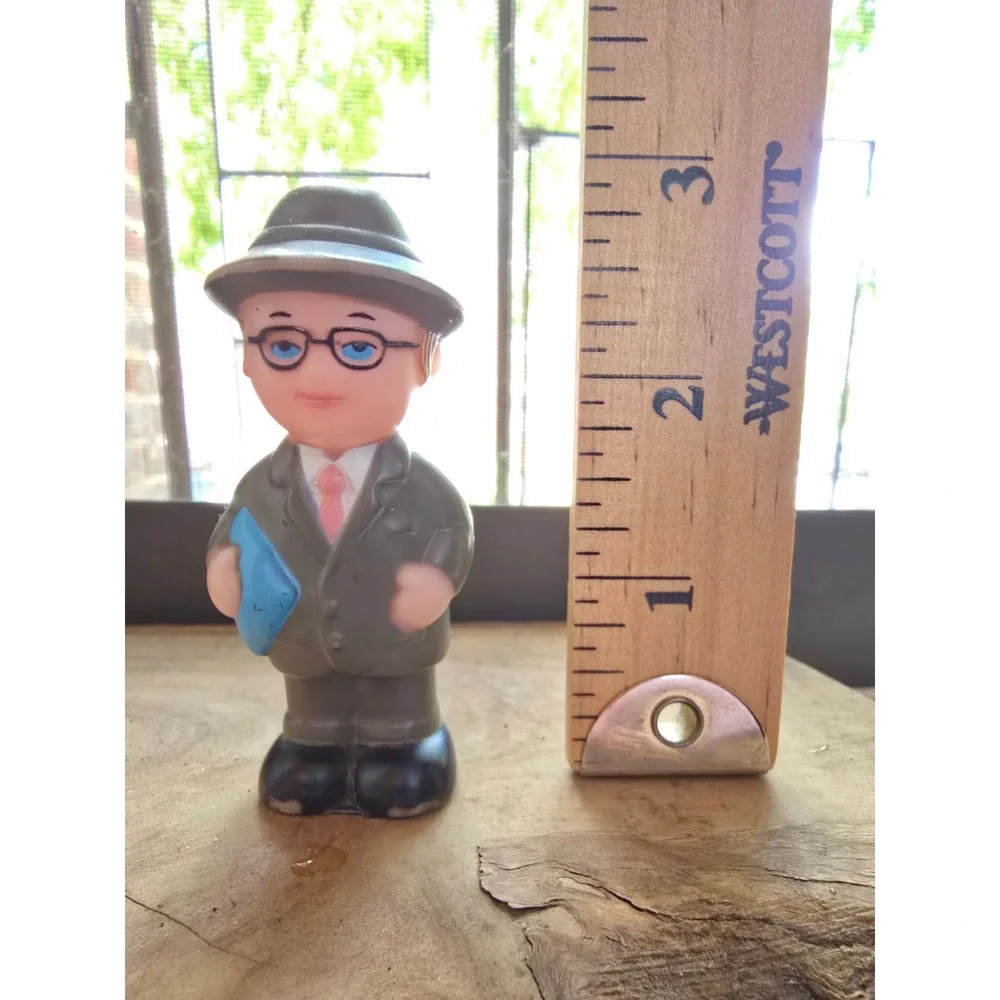 VTG Squeeze Toy Businessman Professional Figure 3